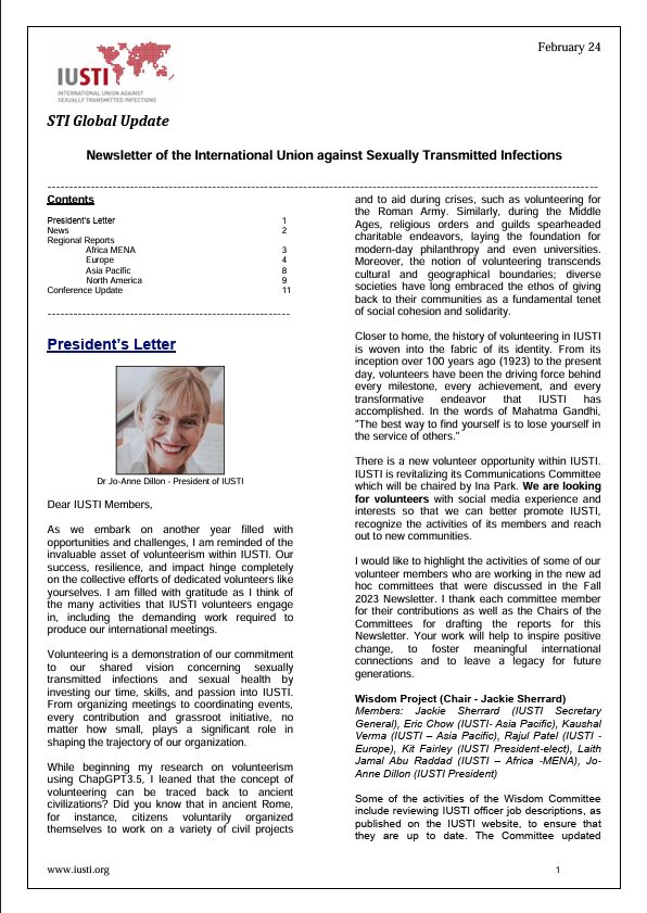 Newsletter Cover Thumbnail