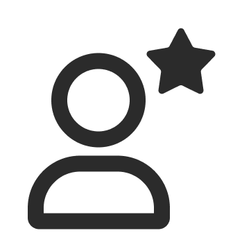 Full Member Icon - Dark Gray