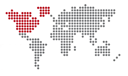North America IUSTI Map